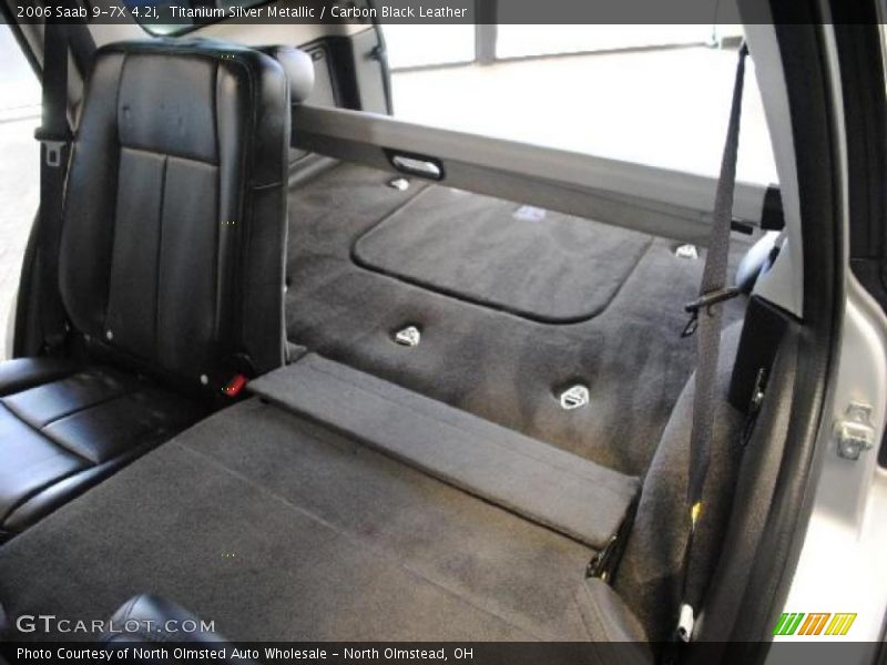Titanium Silver Metallic / Carbon Black Leather 2006 Saab 9-7X 4.2i