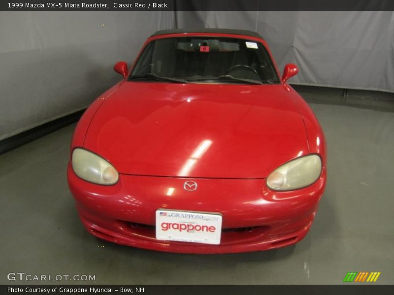Classic Red / Black 1999 Mazda MX-5 Miata Roadster