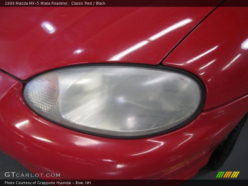 Classic Red / Black 1999 Mazda MX-5 Miata Roadster