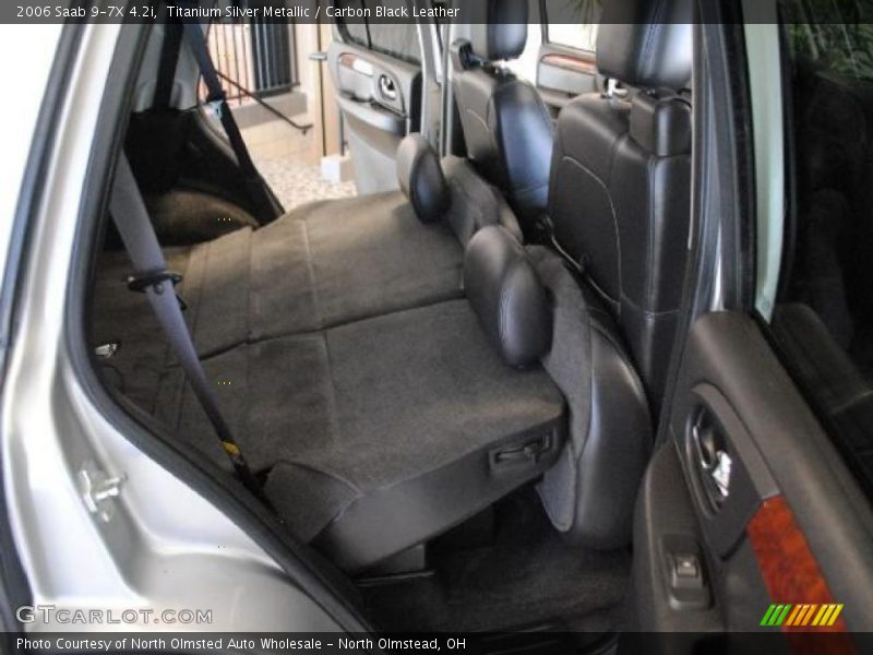 Titanium Silver Metallic / Carbon Black Leather 2006 Saab 9-7X 4.2i