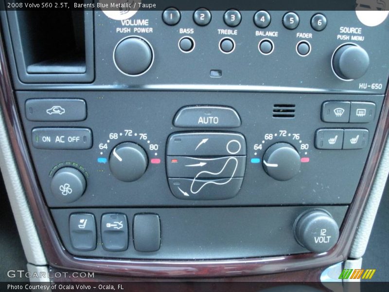 Barents Blue Metallic / Taupe 2008 Volvo S60 2.5T