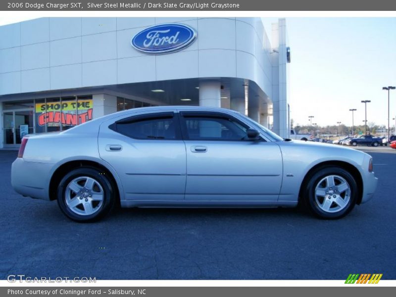 Silver Steel Metallic / Dark Slate Gray/Light Graystone 2006 Dodge Charger SXT