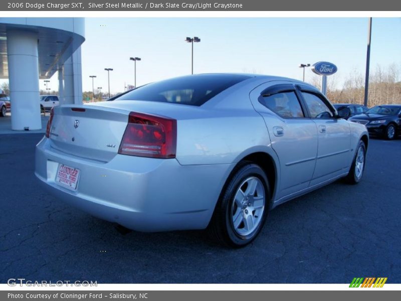 Silver Steel Metallic / Dark Slate Gray/Light Graystone 2006 Dodge Charger SXT