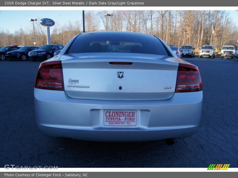 Silver Steel Metallic / Dark Slate Gray/Light Graystone 2006 Dodge Charger SXT