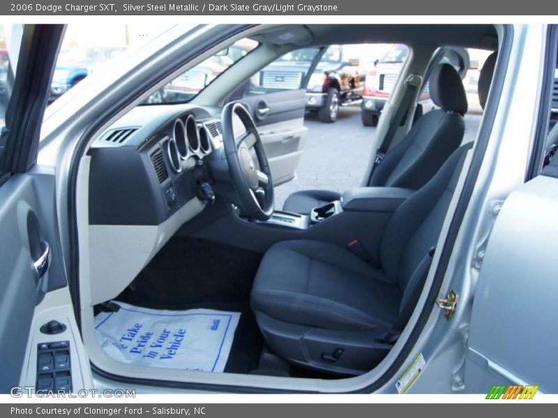 Silver Steel Metallic / Dark Slate Gray/Light Graystone 2006 Dodge Charger SXT