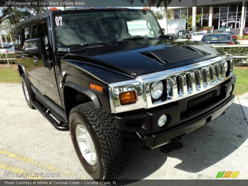 Black / Ebony Black 2007 Hummer H2 SUV