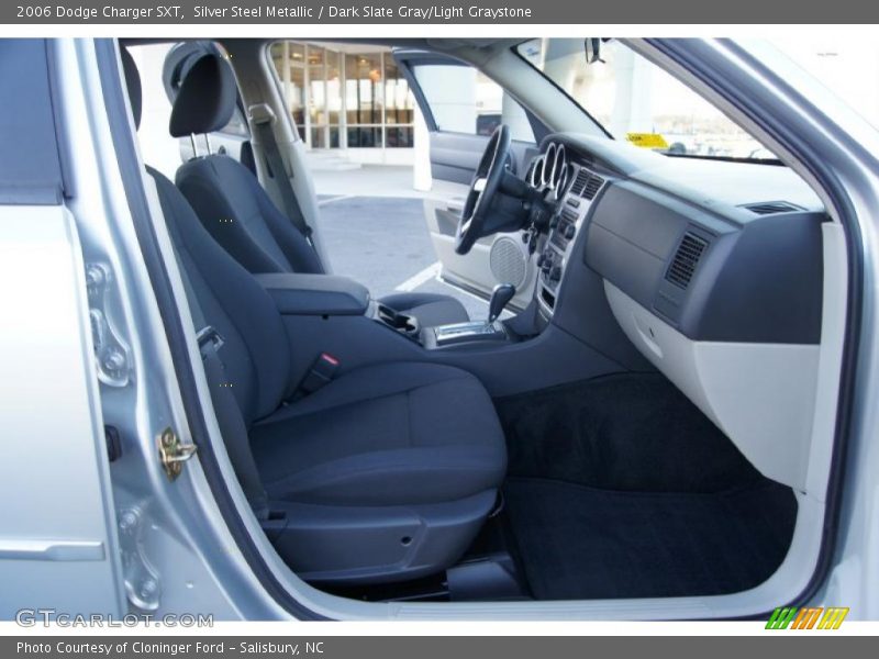 Silver Steel Metallic / Dark Slate Gray/Light Graystone 2006 Dodge Charger SXT