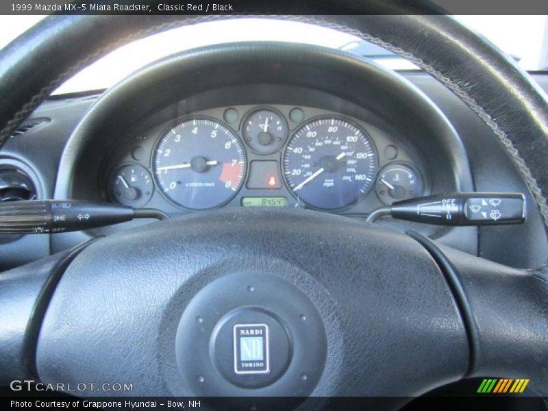 Classic Red / Black 1999 Mazda MX-5 Miata Roadster