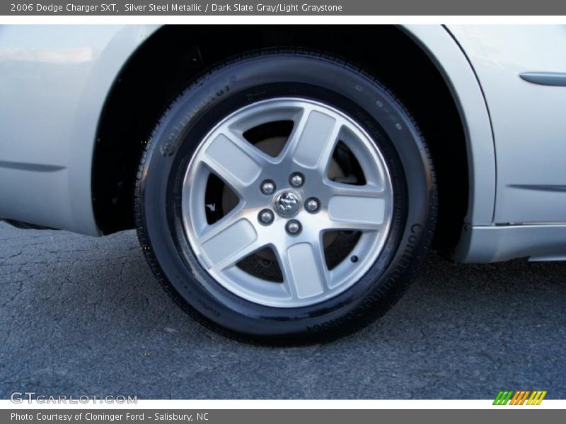 Silver Steel Metallic / Dark Slate Gray/Light Graystone 2006 Dodge Charger SXT