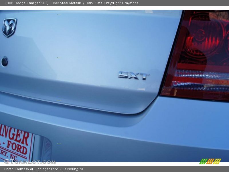 Silver Steel Metallic / Dark Slate Gray/Light Graystone 2006 Dodge Charger SXT