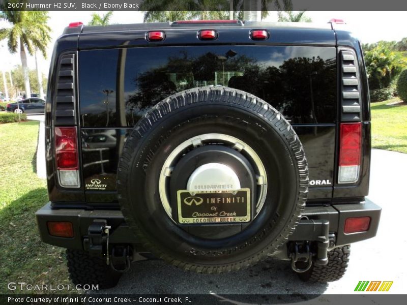 Black / Ebony Black 2007 Hummer H2 SUV