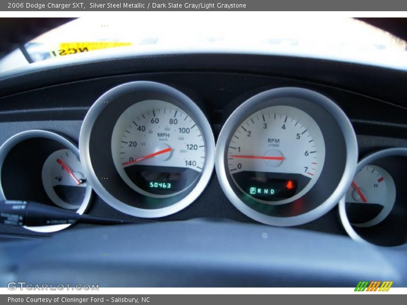 Silver Steel Metallic / Dark Slate Gray/Light Graystone 2006 Dodge Charger SXT