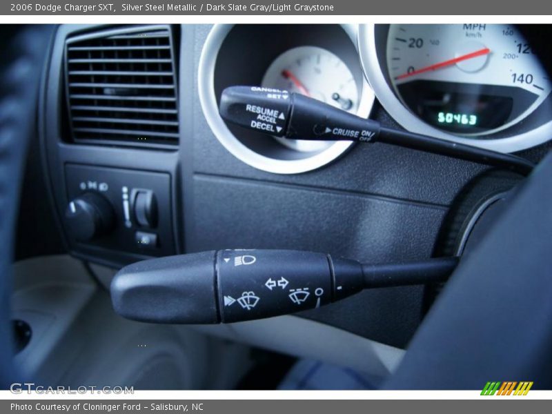 Silver Steel Metallic / Dark Slate Gray/Light Graystone 2006 Dodge Charger SXT