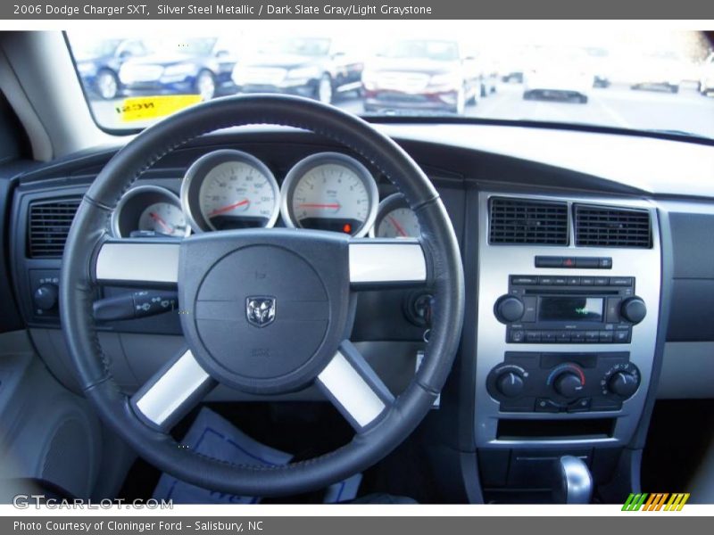 Silver Steel Metallic / Dark Slate Gray/Light Graystone 2006 Dodge Charger SXT