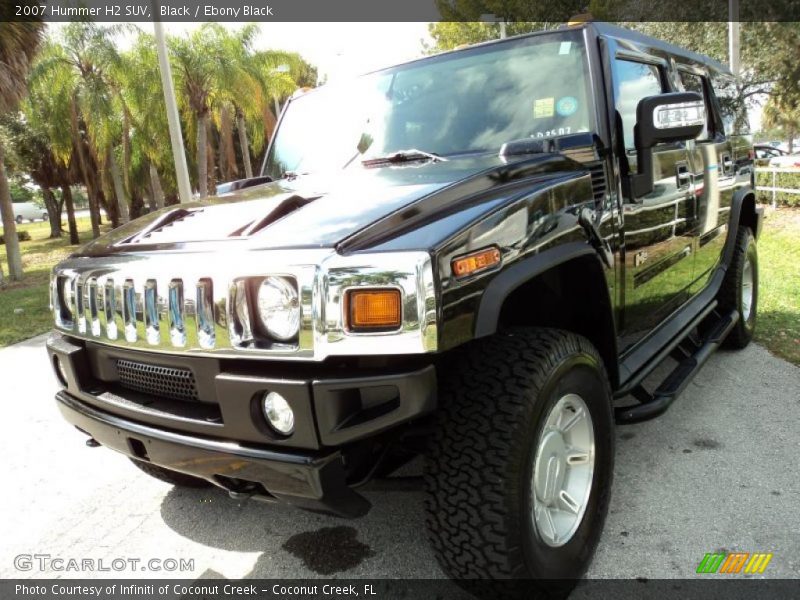 Black / Ebony Black 2007 Hummer H2 SUV