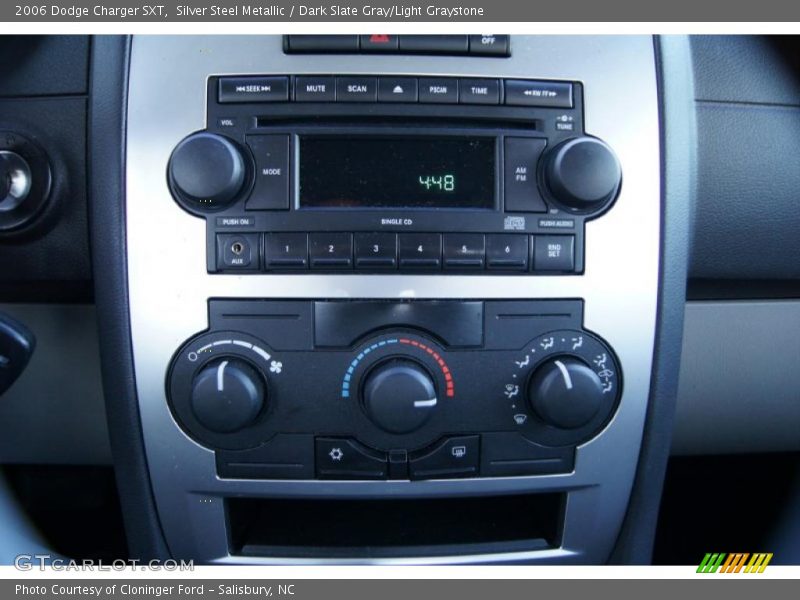 Silver Steel Metallic / Dark Slate Gray/Light Graystone 2006 Dodge Charger SXT