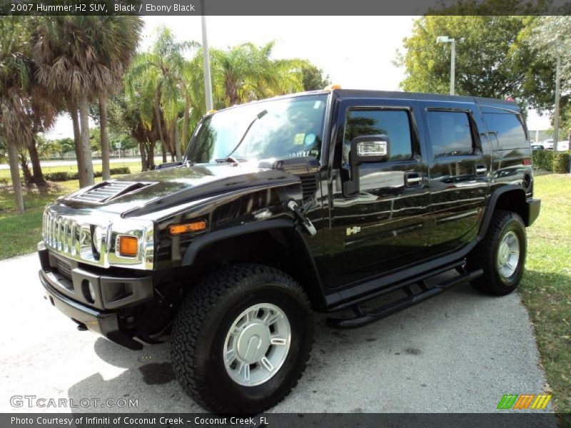 Black / Ebony Black 2007 Hummer H2 SUV