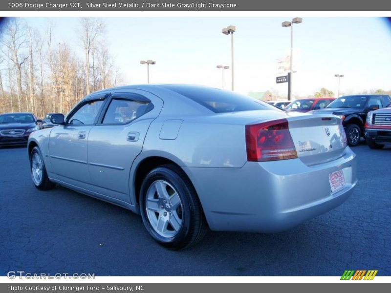 Silver Steel Metallic / Dark Slate Gray/Light Graystone 2006 Dodge Charger SXT