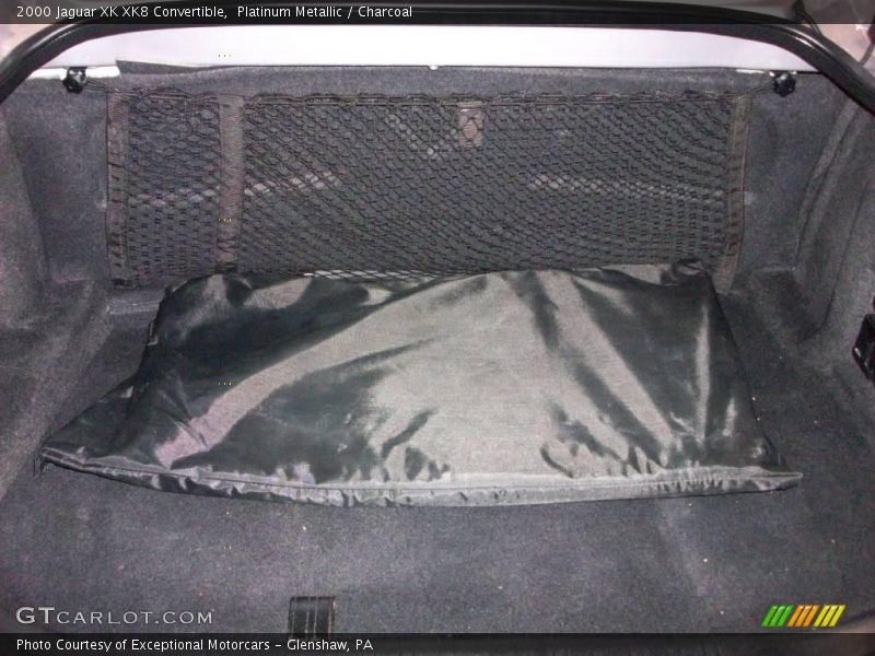 Platinum Metallic / Charcoal 2000 Jaguar XK XK8 Convertible