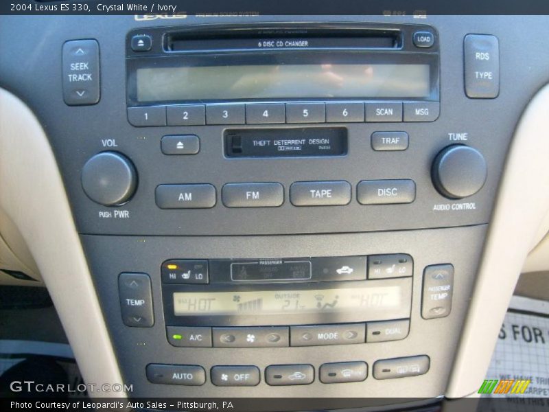 Crystal White / Ivory 2004 Lexus ES 330