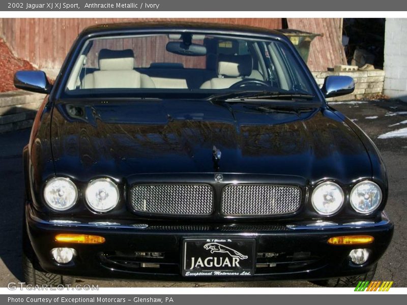 Anthracite Metallic / Ivory 2002 Jaguar XJ XJ Sport