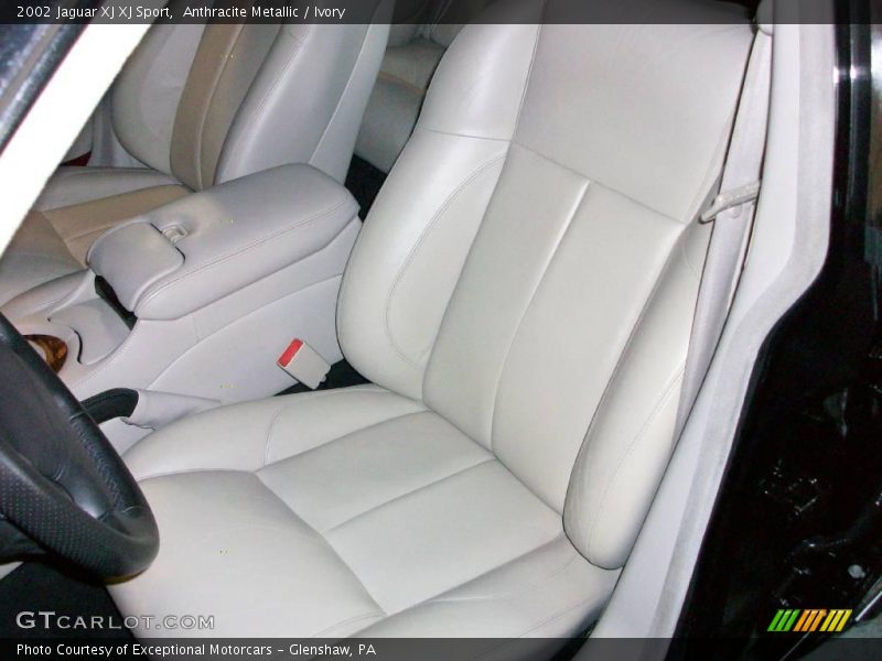 Anthracite Metallic / Ivory 2002 Jaguar XJ XJ Sport