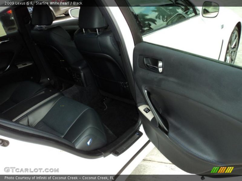Starfire White Pearl / Black 2009 Lexus IS F