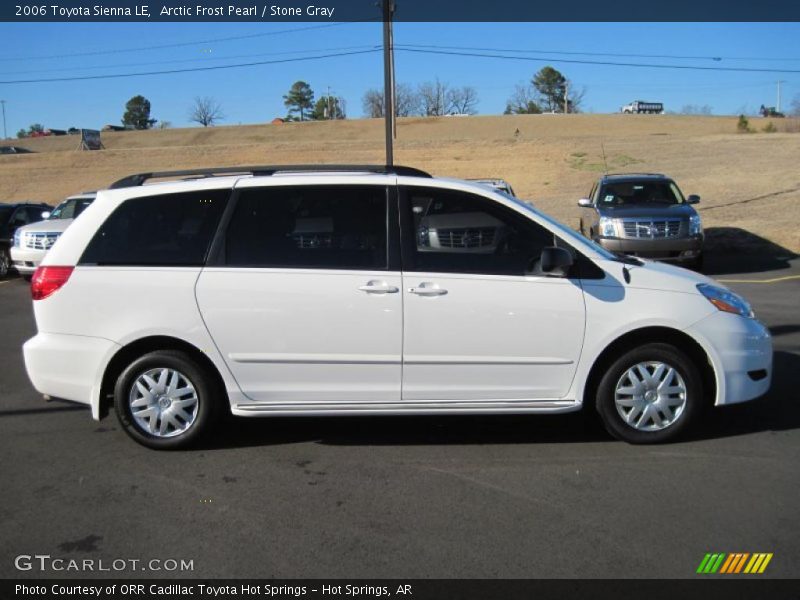 Arctic Frost Pearl / Stone Gray 2006 Toyota Sienna LE
