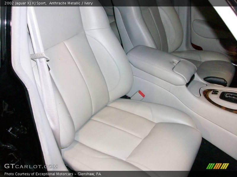 Anthracite Metallic / Ivory 2002 Jaguar XJ XJ Sport