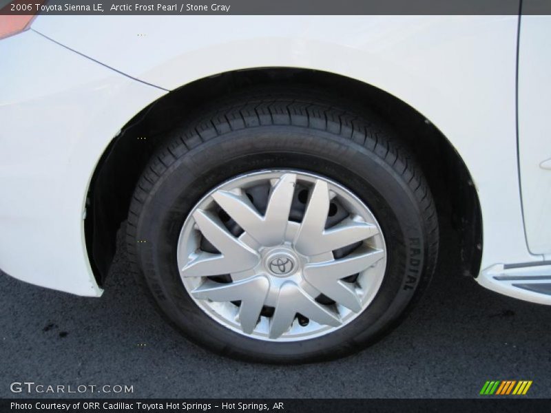 Arctic Frost Pearl / Stone Gray 2006 Toyota Sienna LE