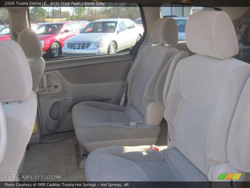 Arctic Frost Pearl / Stone Gray 2006 Toyota Sienna LE