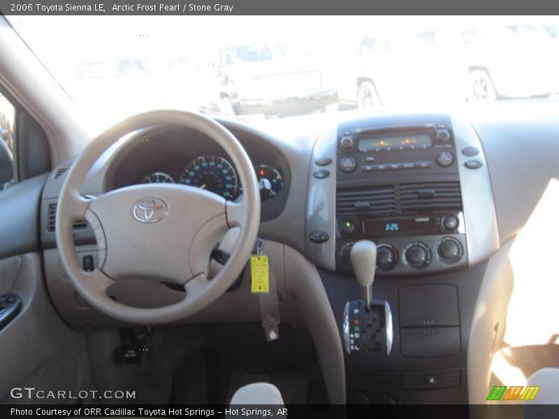 Arctic Frost Pearl / Stone Gray 2006 Toyota Sienna LE