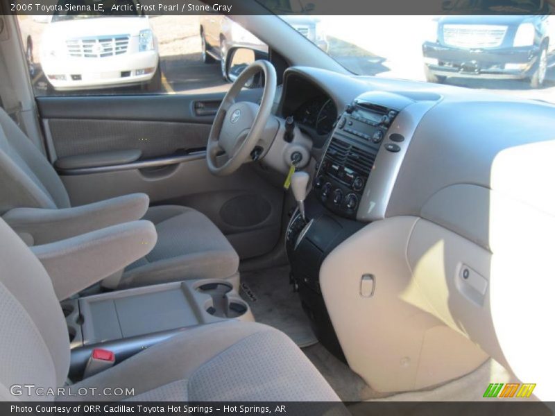 Arctic Frost Pearl / Stone Gray 2006 Toyota Sienna LE