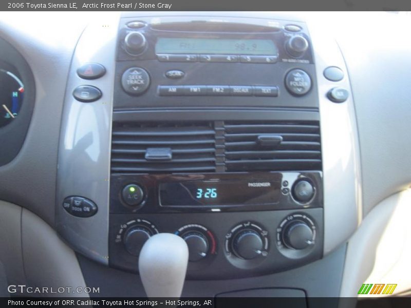 Arctic Frost Pearl / Stone Gray 2006 Toyota Sienna LE