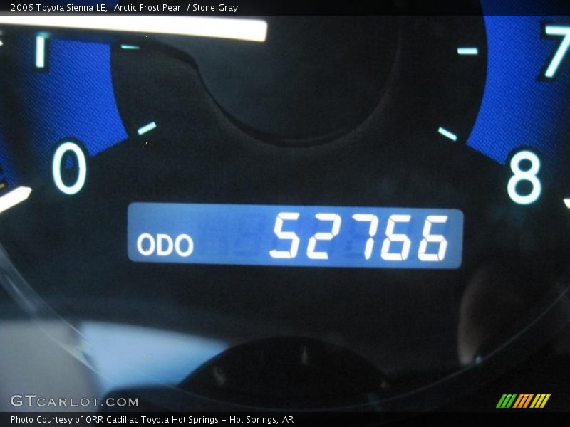 Arctic Frost Pearl / Stone Gray 2006 Toyota Sienna LE