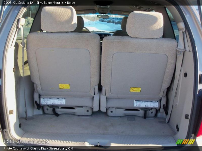 Silky Beige Metallic / Beige 2005 Kia Sedona LX