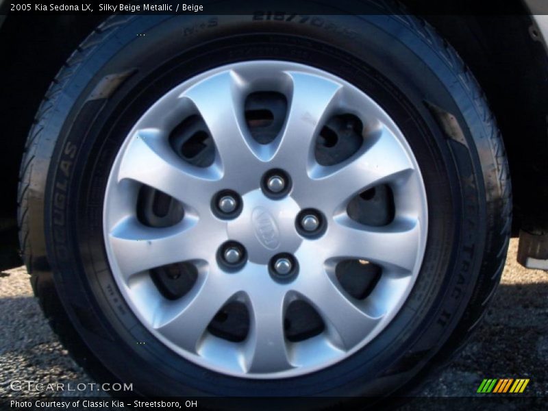 Silky Beige Metallic / Beige 2005 Kia Sedona LX