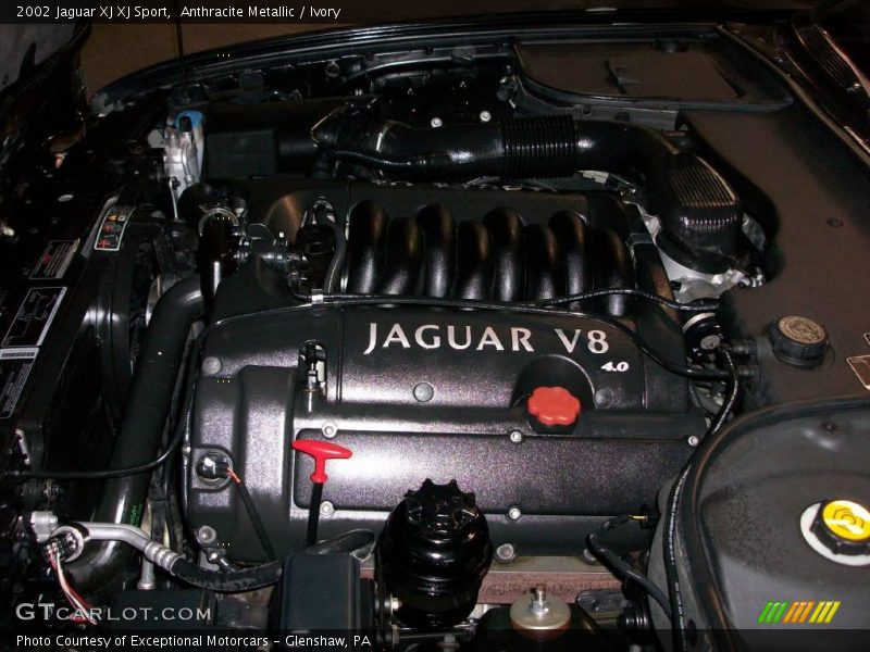 Anthracite Metallic / Ivory 2002 Jaguar XJ XJ Sport