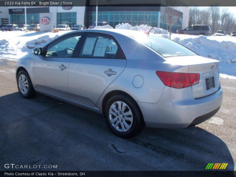 Bright Silver / Stone 2010 Kia Forte EX