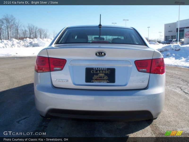 Bright Silver / Stone 2010 Kia Forte EX