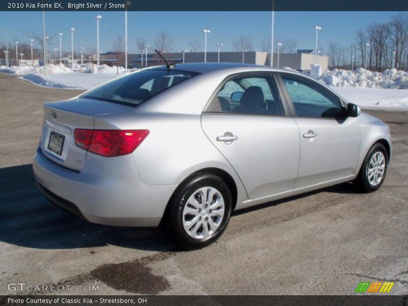 Bright Silver / Stone 2010 Kia Forte EX