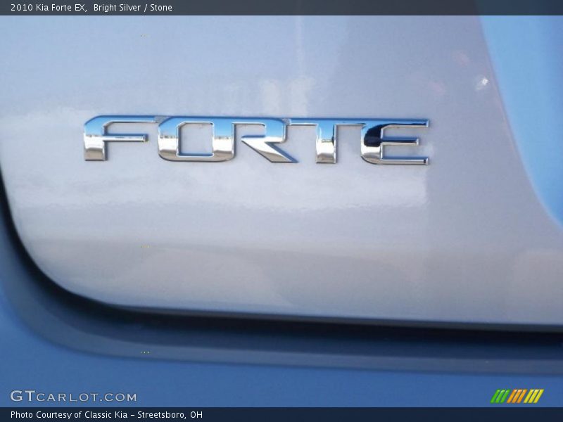 Bright Silver / Stone 2010 Kia Forte EX