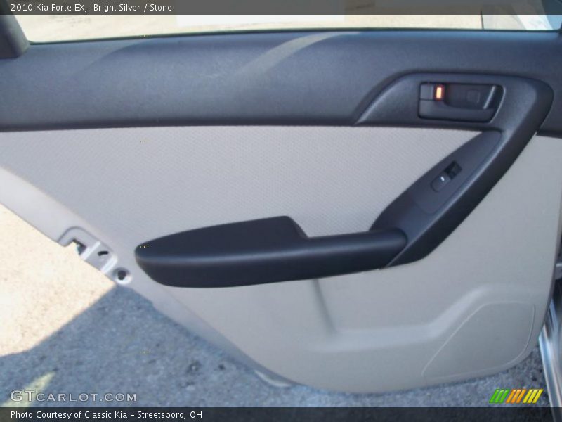 Bright Silver / Stone 2010 Kia Forte EX