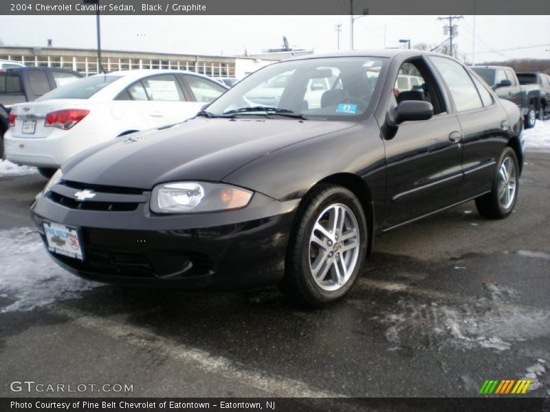 Black / Graphite 2004 Chevrolet Cavalier Sedan