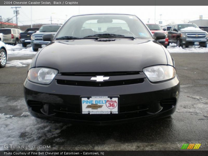 Black / Graphite 2004 Chevrolet Cavalier Sedan