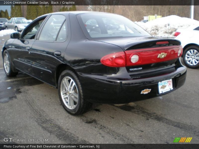Black / Graphite 2004 Chevrolet Cavalier Sedan