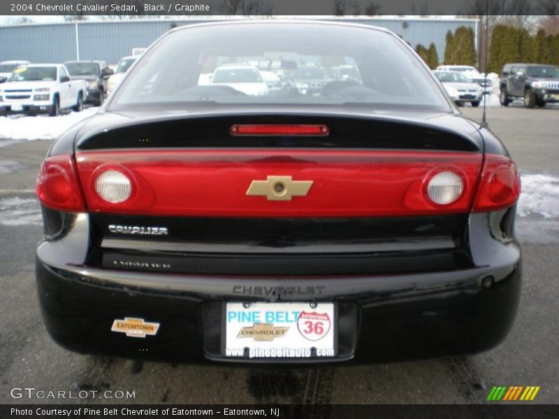 Black / Graphite 2004 Chevrolet Cavalier Sedan