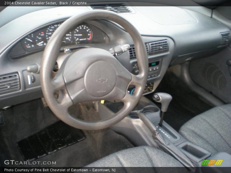 Black / Graphite 2004 Chevrolet Cavalier Sedan