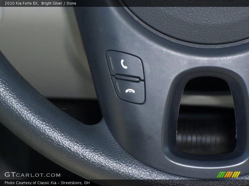 Bright Silver / Stone 2010 Kia Forte EX