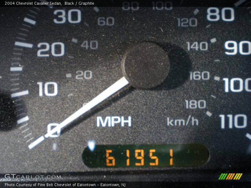 Black / Graphite 2004 Chevrolet Cavalier Sedan
